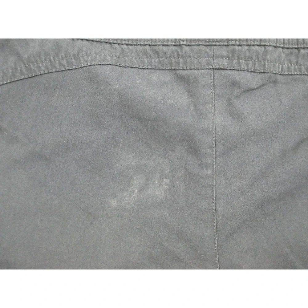 Nike Shorts Womens Large‎ Black Bermuda Spell Out Logo Swoosh Casual Ladies*